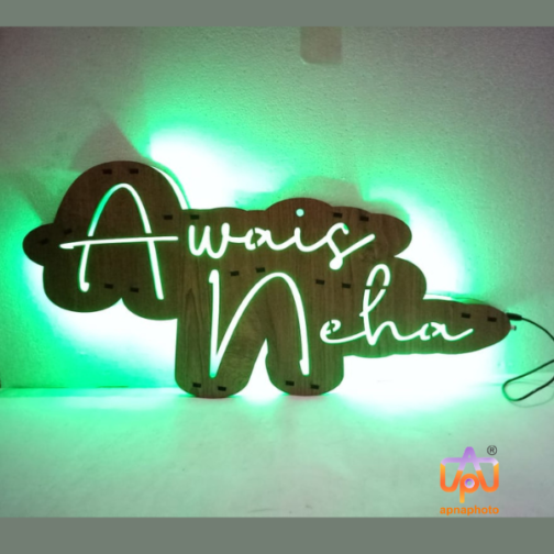 customized led name lamp