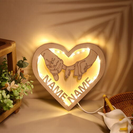 Apna Photo customized Couples Name lamp