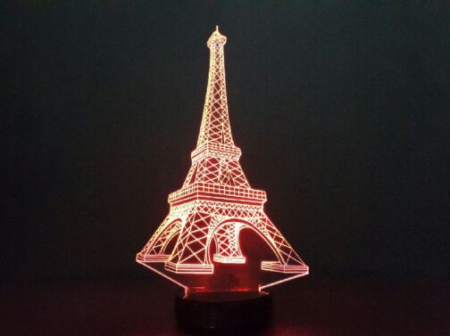 apna photo 3D illusion lamp Eiffel tower