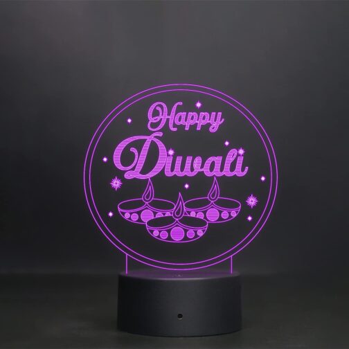 customized personalized 3d illusion led lamp