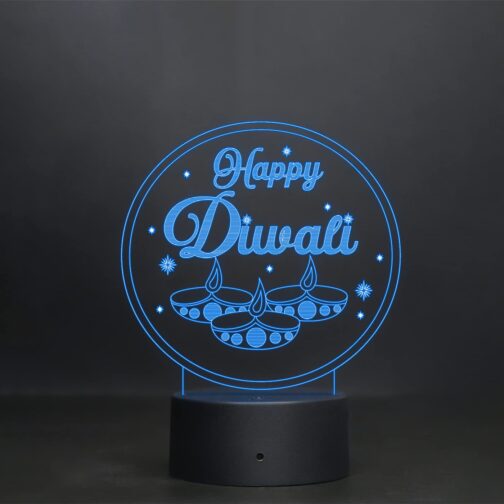 customized personalized 3d illusion led lamp