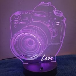 customized personalized 3d illusion led lamp