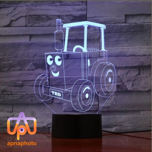 customized personalized 3d illusion led lamp