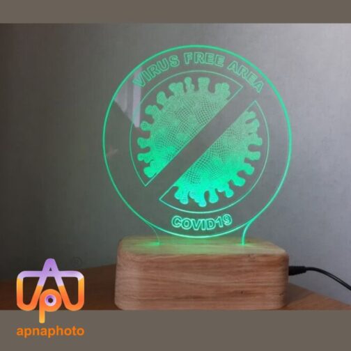 customized personalized 3d illusion led lamp