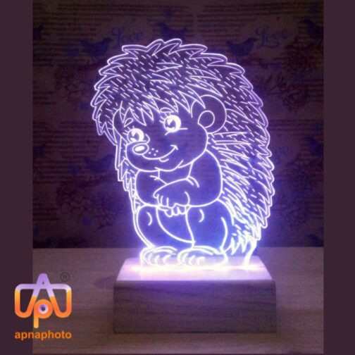 customized personalized 3d illusion led lamp