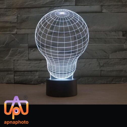 customized personalized 3d illusion led lamp