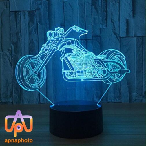 customized personalized 3d illusion led lamp