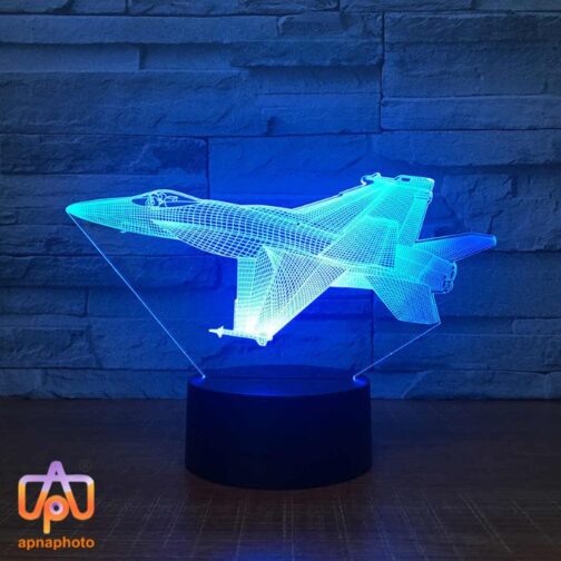 customized personalized 3d illusion led lamp