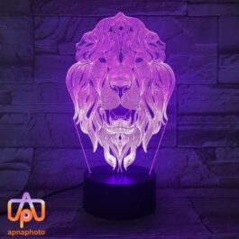 customized personalized 3d illusion led lamp