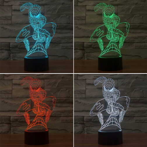 apna photo 3d Illusion lamp spiderman