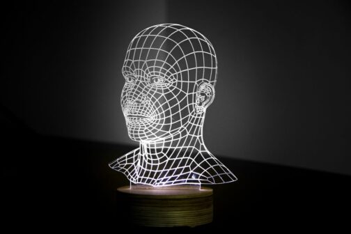 customized personalized 3d illusion led lamp