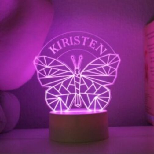 customized personalized 3d illusion led lamp