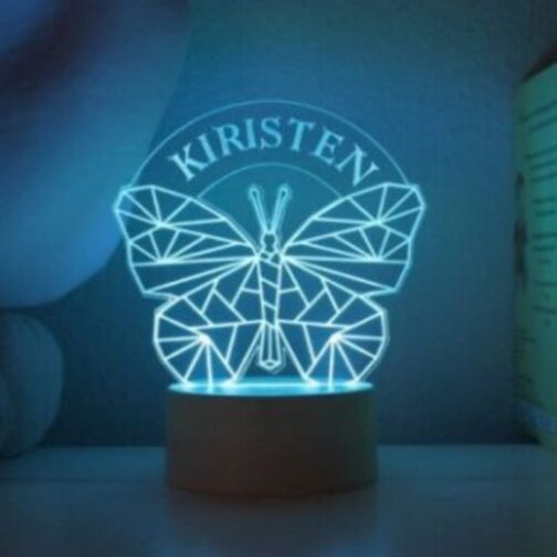 customized personalized 3d illusion led lamp