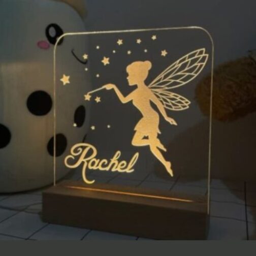 customized personalized 3d illusion led lamp