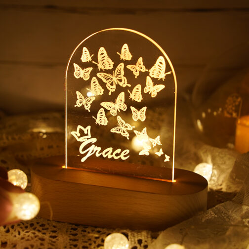 Apna Photo customized Butterfly Led Lamp