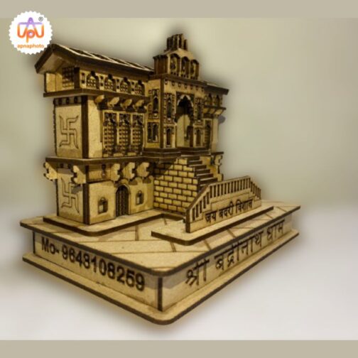 Badrinath Dham Replica Wooden