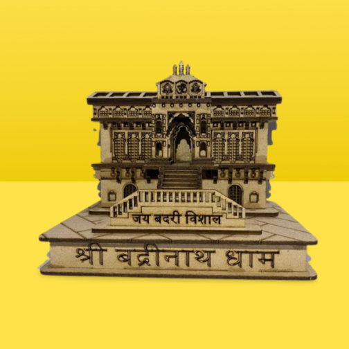 Badrinath Dham Replica Wooden