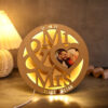 customized personalized couple name lamp gift