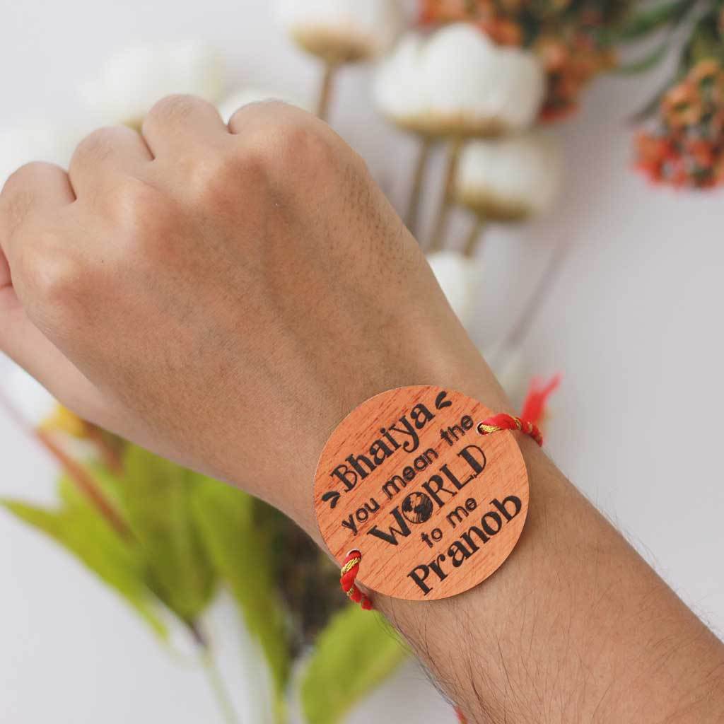 Personalized Name Rakhi Assorted Design-7