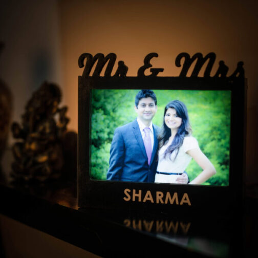 customized personalized couple name lamp gift