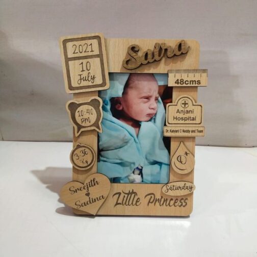 apna Photo Baby Birth Frame