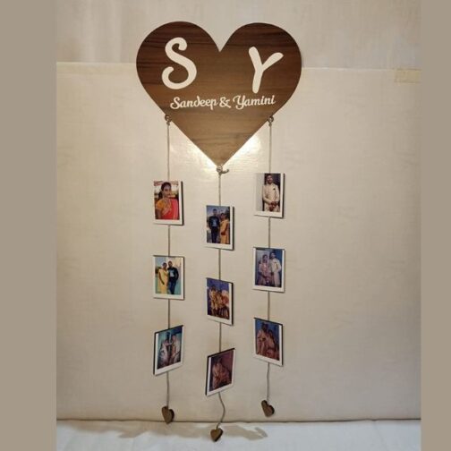 customized personalized photo wall hanging