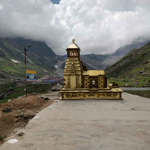 Kedarnath Dham replica 7D