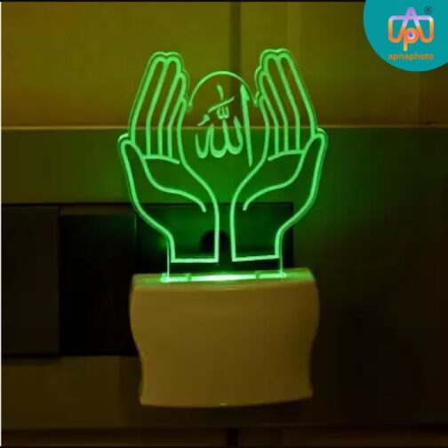 Islamic prayer plug lamp