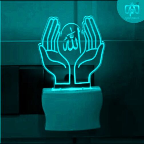 Islamic prayer plug lamp