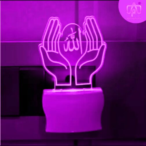 Islamic prayer plug lamp