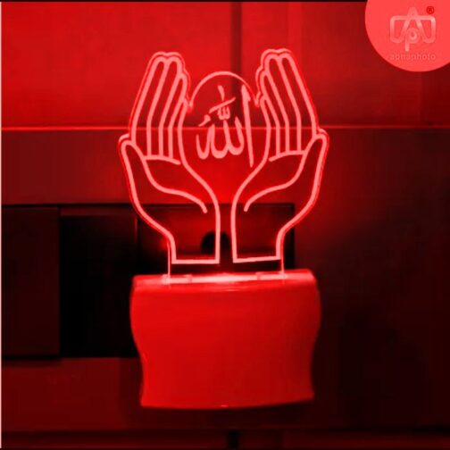 Islamic prayer plug lamp