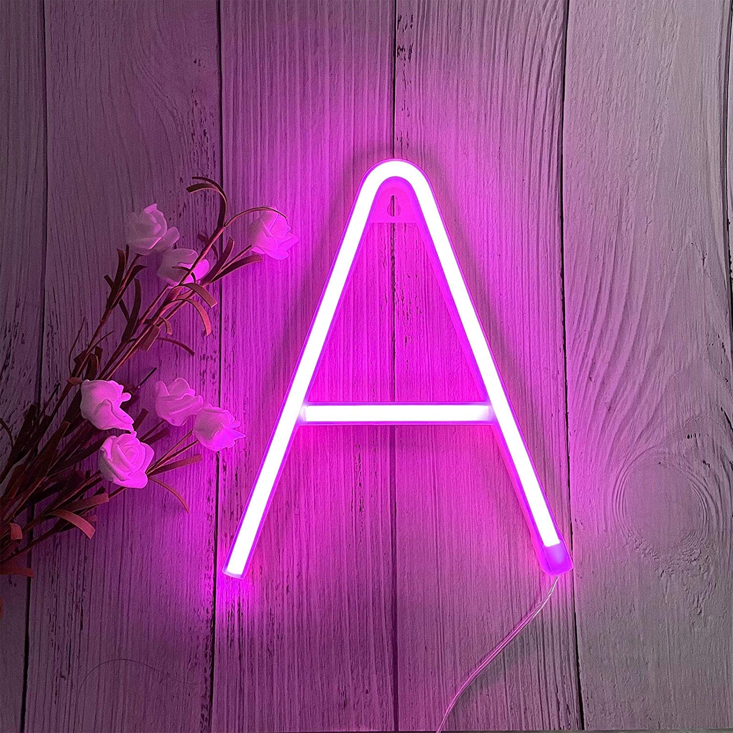 Neon A Alphabet Sign – Apna photo