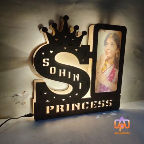 customized led alphabet photo lamp