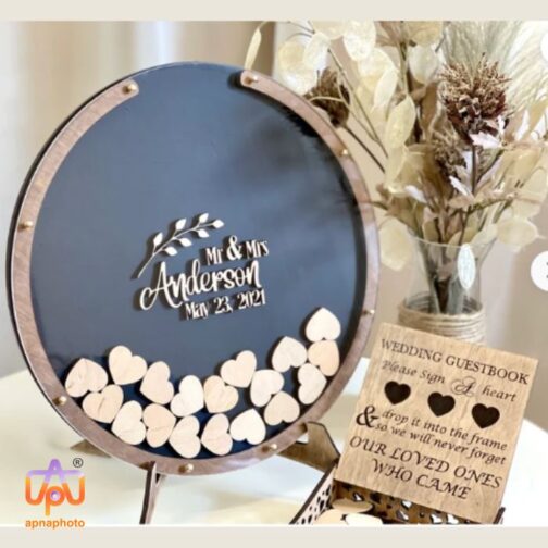 Customize Wedding Guest Book