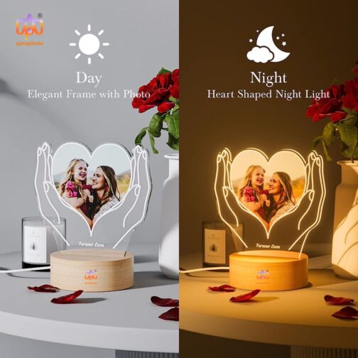 3d illusion customized phoyo paste lamp
