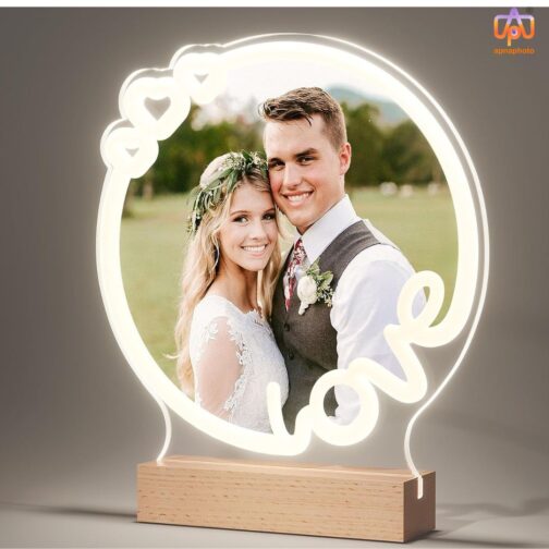 customized gifts for couples with 16 multicolor lights