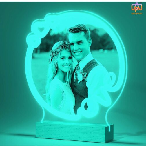 customized gifts for couples with 16 multicolor lights