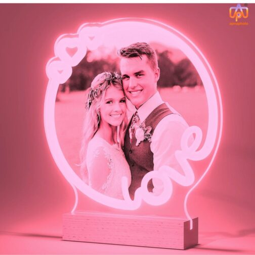 customized gifts for couples with 16 multicolor lights