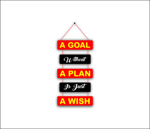 apna photo wall hanging A Goal Without