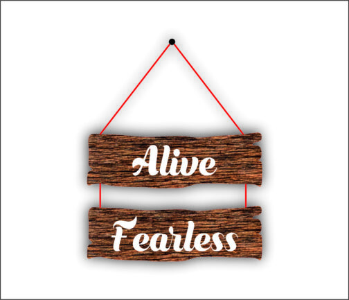 apna photo wall hanging Alive Fearless