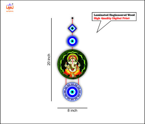 apna photo wall hanging Evil Eye Ganesh