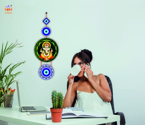 apna photo wall hanging Evil Eye Ganesh