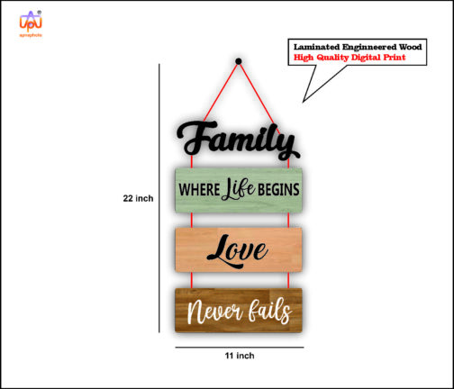 apna photo wall hanging Family Where Life Begins