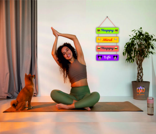 apna photo wall hanging Happy Mind