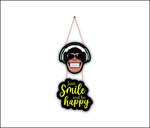 apna photo wall hanging Just Smile And Be Happy