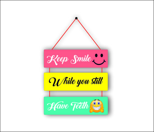 apna photo wall hanging Keep Smile While You Still