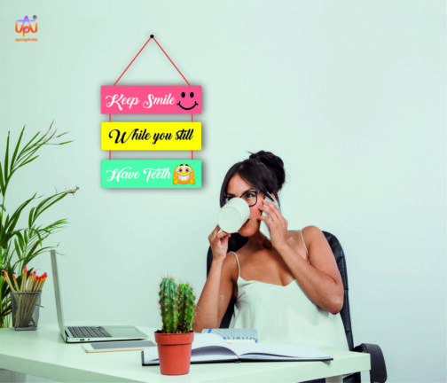 apna photo wall hanging Keep Smile While You Still