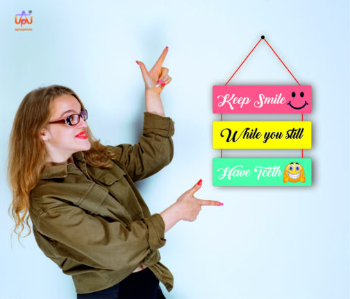 apna photo wall hanging Keep Smile While You Still