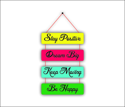 apna photo wall hanging Stay Positive Dream Big