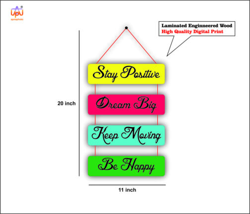 apna photo wall hanging Stay Positive Dream Big